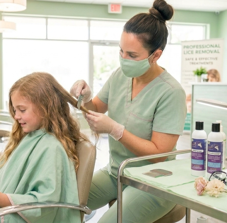 In-Salon Lice Treatment Encino